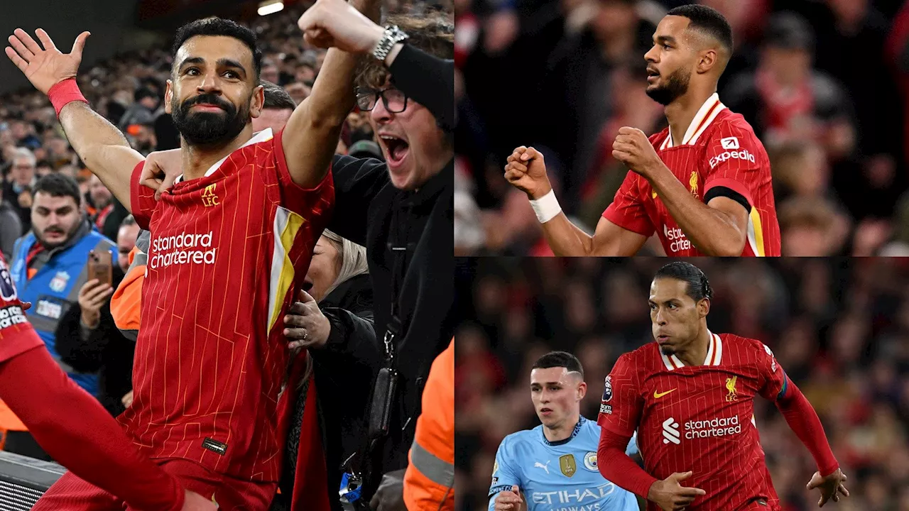 Rating Pemain Liverpool Vs. Manchester City: Cody Gakpo & Virgil van Dijk Dominan, Mohamed Salah Kembali Menginspirasi Kemenangan Krusial Atas Rival Sengit