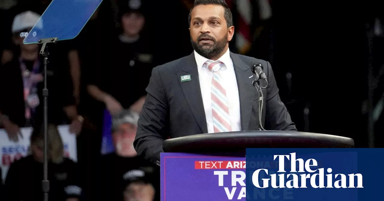 Trump picks loyalist Kash Patel to run FBI