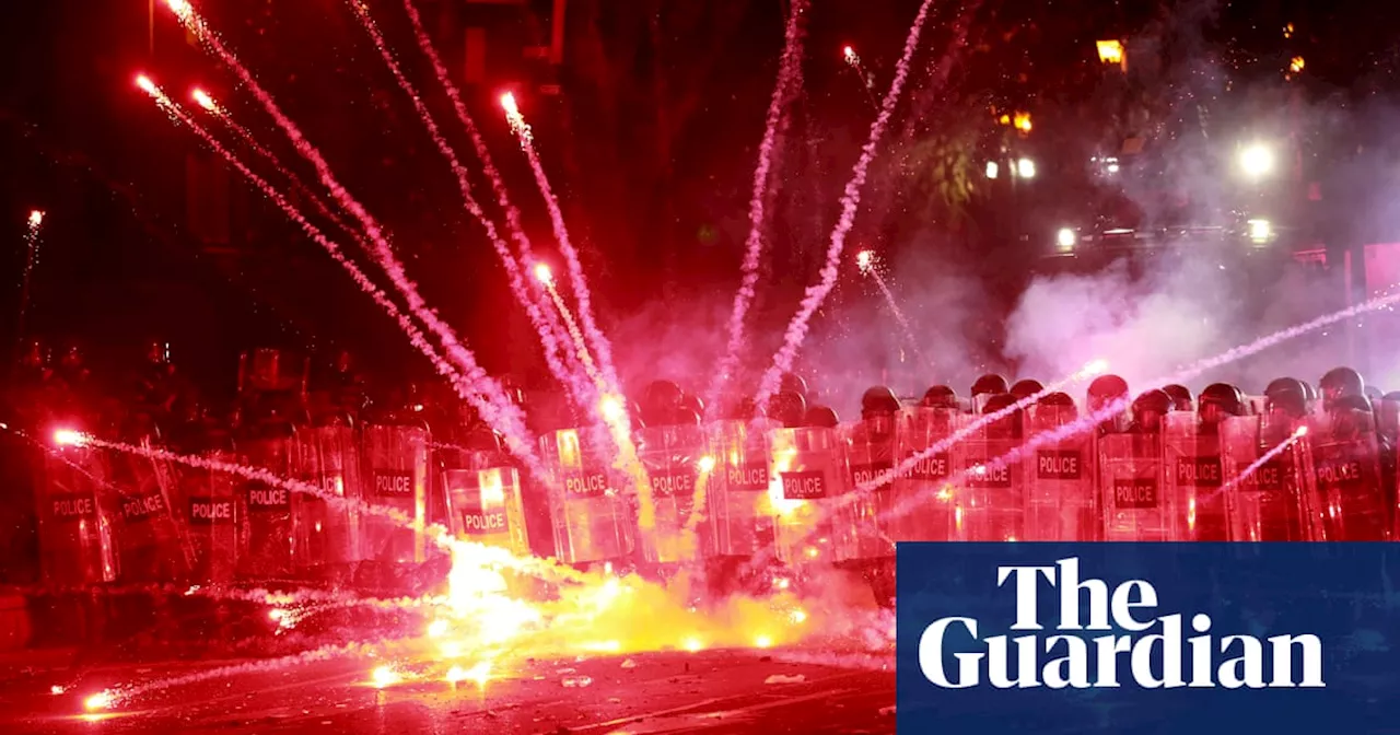 Violent Protests Erupt Outside Georgian Parliament Amid Claims of Election Irregularities