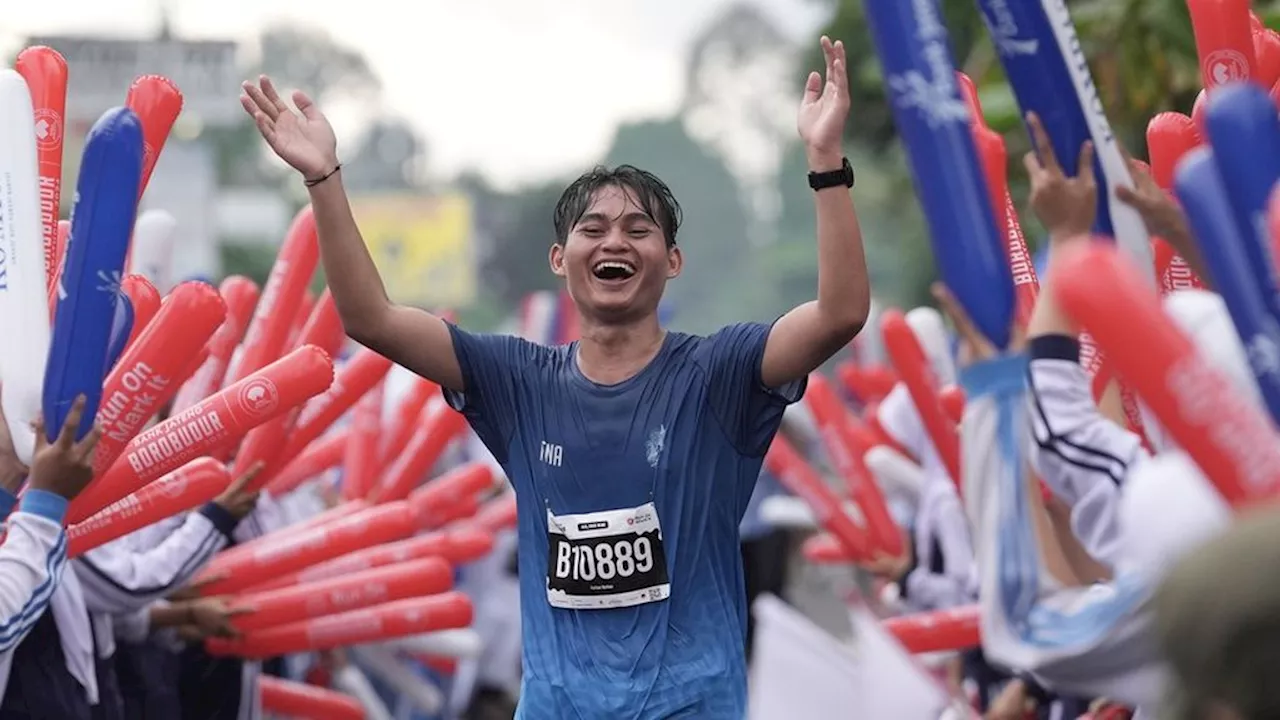 Bank Jateng Borobudur Marathon 2024 Menerima 10.500 Pelari