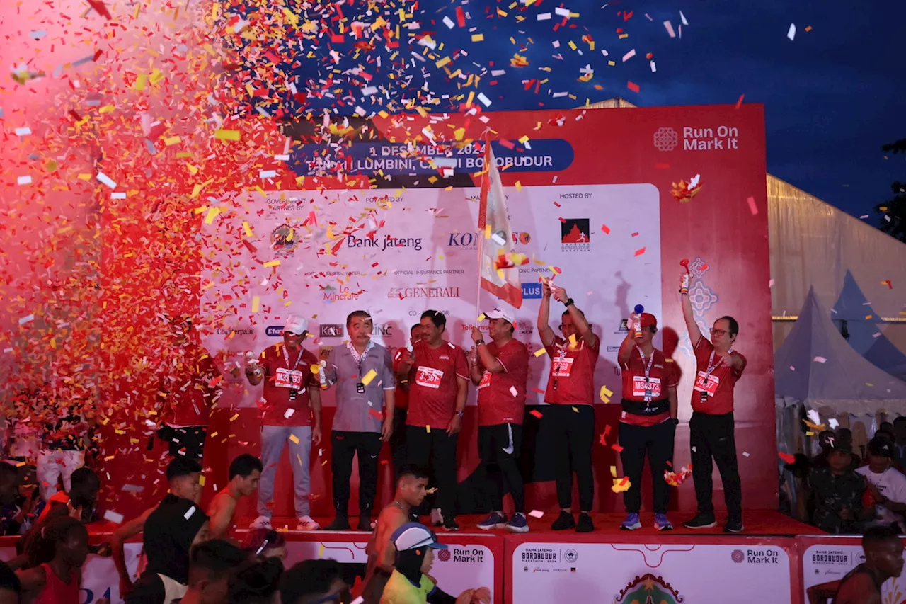 Odekta Naibaho Kembali Unggul di Bank Jateng Borobudur Marathon 2024