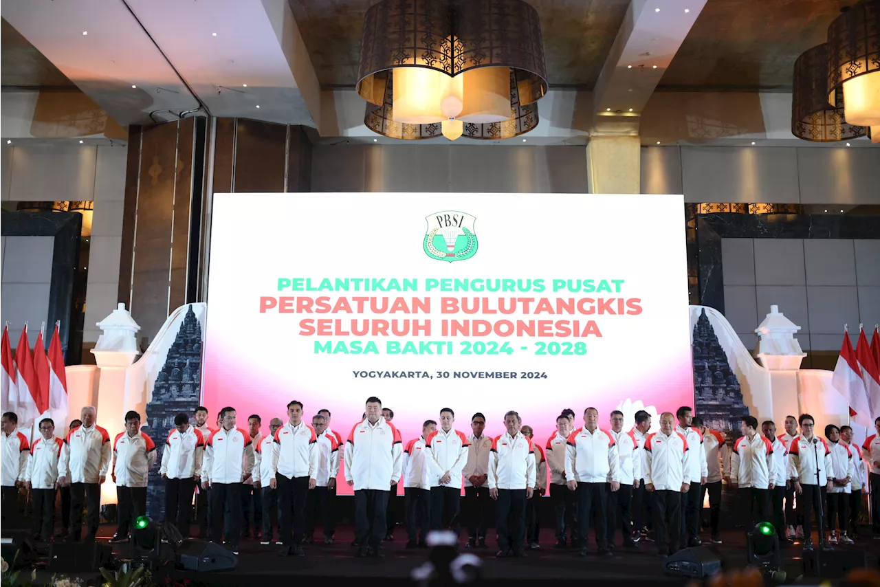 PP PBSI Periode 2024-2028 Dilantik, Menerima Tantangan Besar