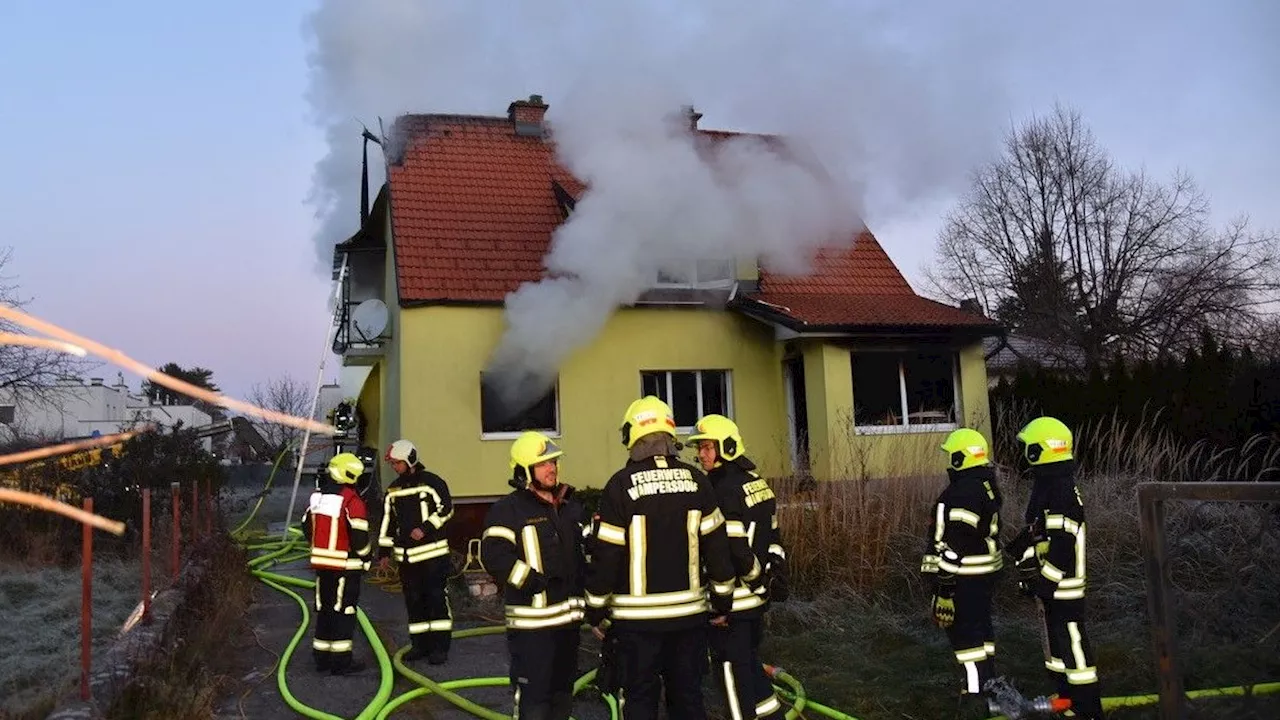 Wohnhausbrand in Landegg: Ein Tod, eine Frau verletzt