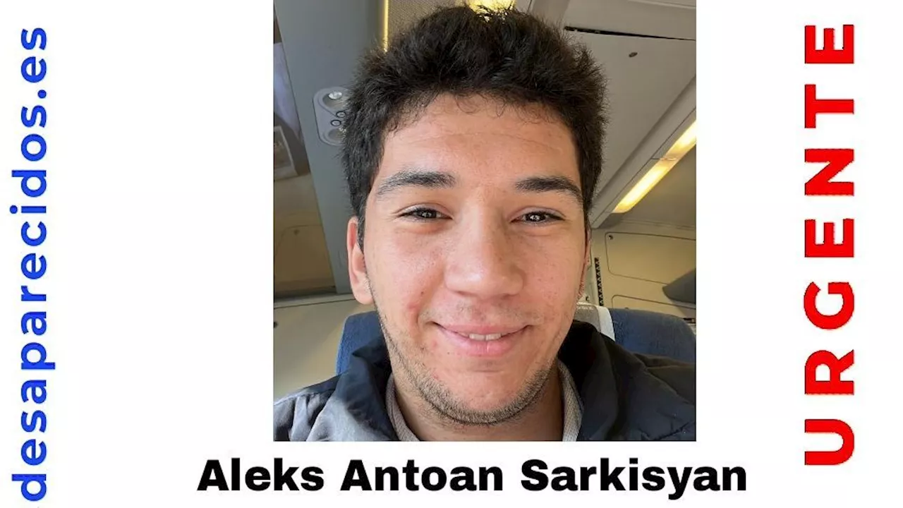 Aleks, de 26 años, desaparecido desde hace 13 días en Reus