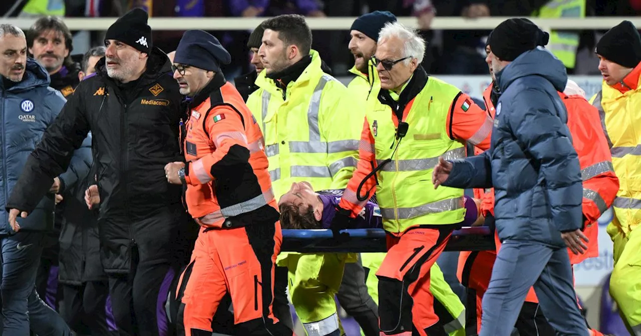 Fiorentina Midfielder Edoardo Bove Under Sedation in Intensive Care After Collapsing During Match