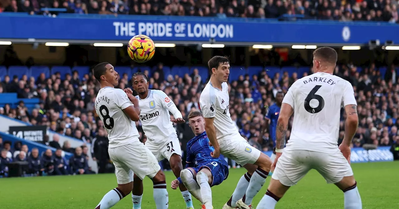 Cole Palmer Scores Chelsea's Third Goal in Emphatic Premier League Win Over Aston Villa