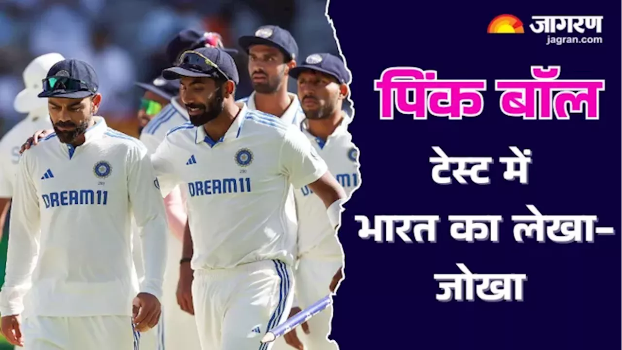 AUS vs IND 2nd Test: Pink Ball टेस्ट में कैसा रहा है भारत का प्रदर्शन? पढ़ें चार मैचों का पूरा लेखा-जोखा