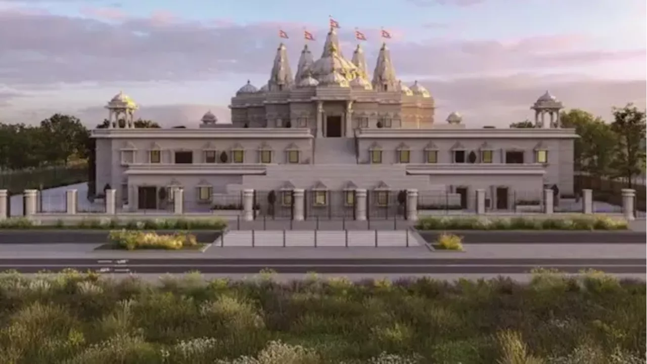 BAPS Hindu Temple in Paris Takes Shape, Expected to be Completed by 2026