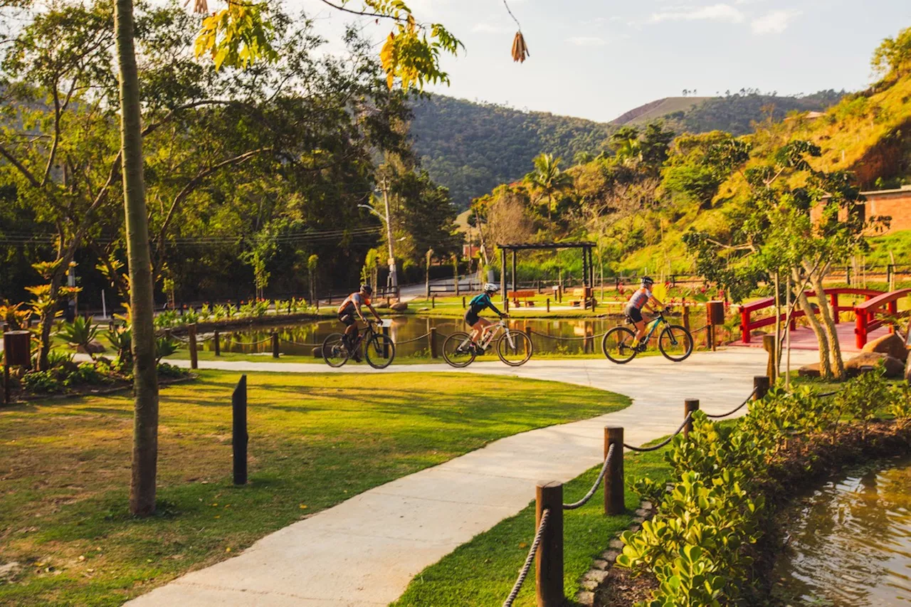 Pedalada em Paty de Alferes: cicloturismo ganha força em cenário com muito verde, lagos e cachoeiras