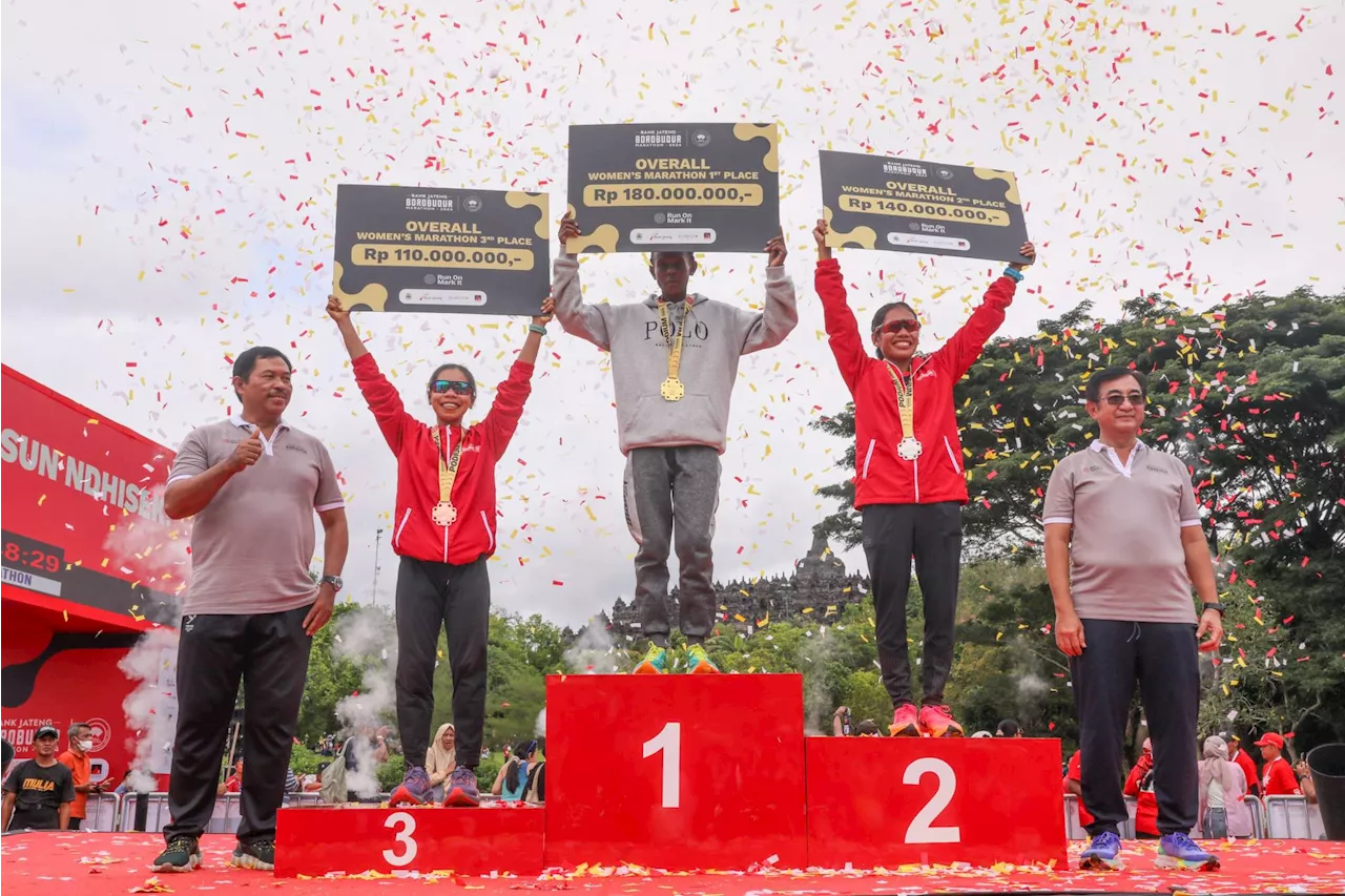 Bank Jateng Borobudur Marathon 2024 Sukses Digelar, Tumbuhkan Ekonomi Lokal