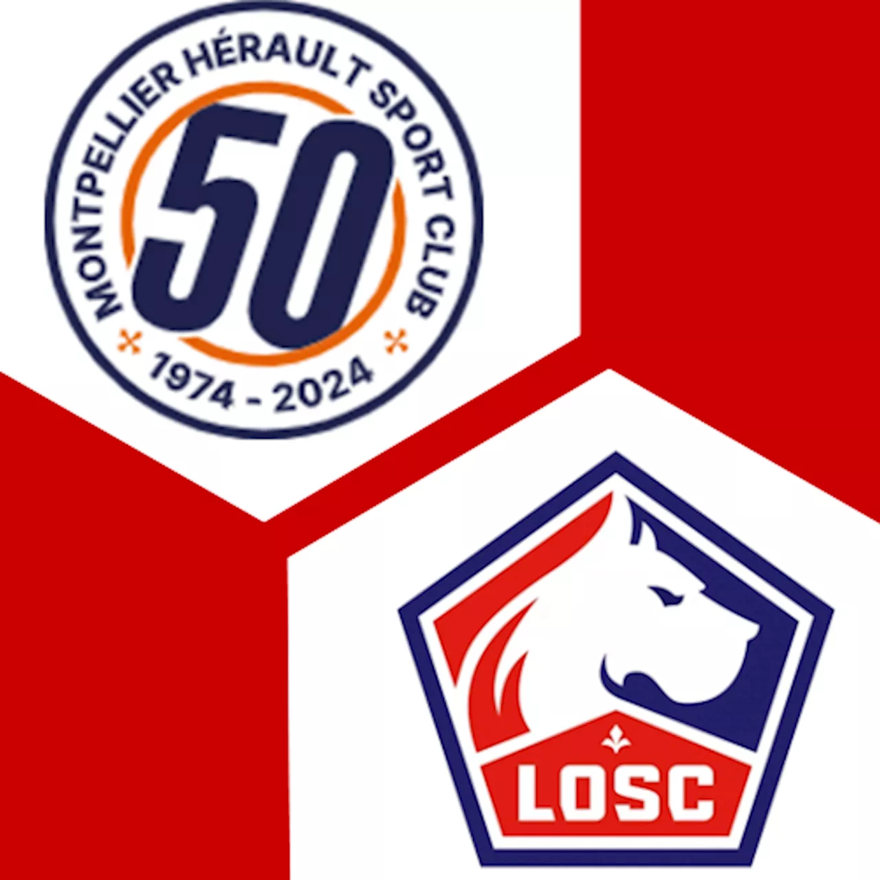 Montpellier HSC - Lille OSC : | 13. Spieltag