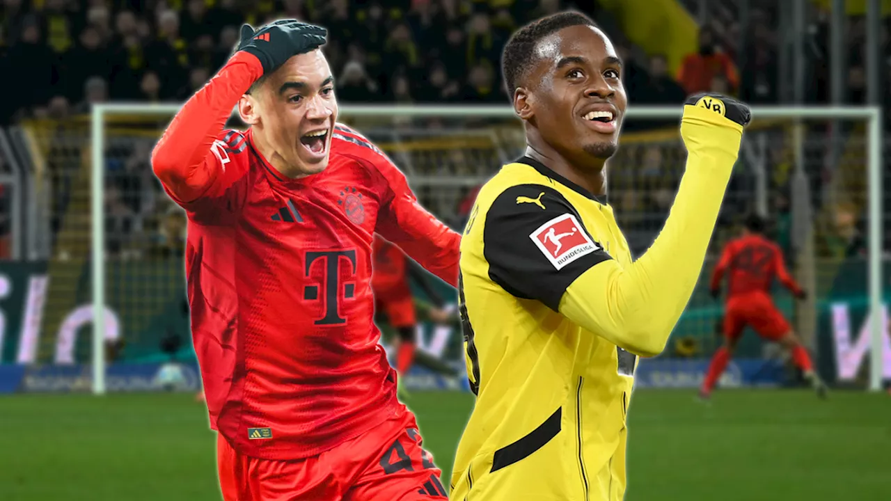 Unterschiedsspieler Gittens, Musiala mit dem Ausgleich: Borussia Dortmund - FC Bayern in der Einzelkritik