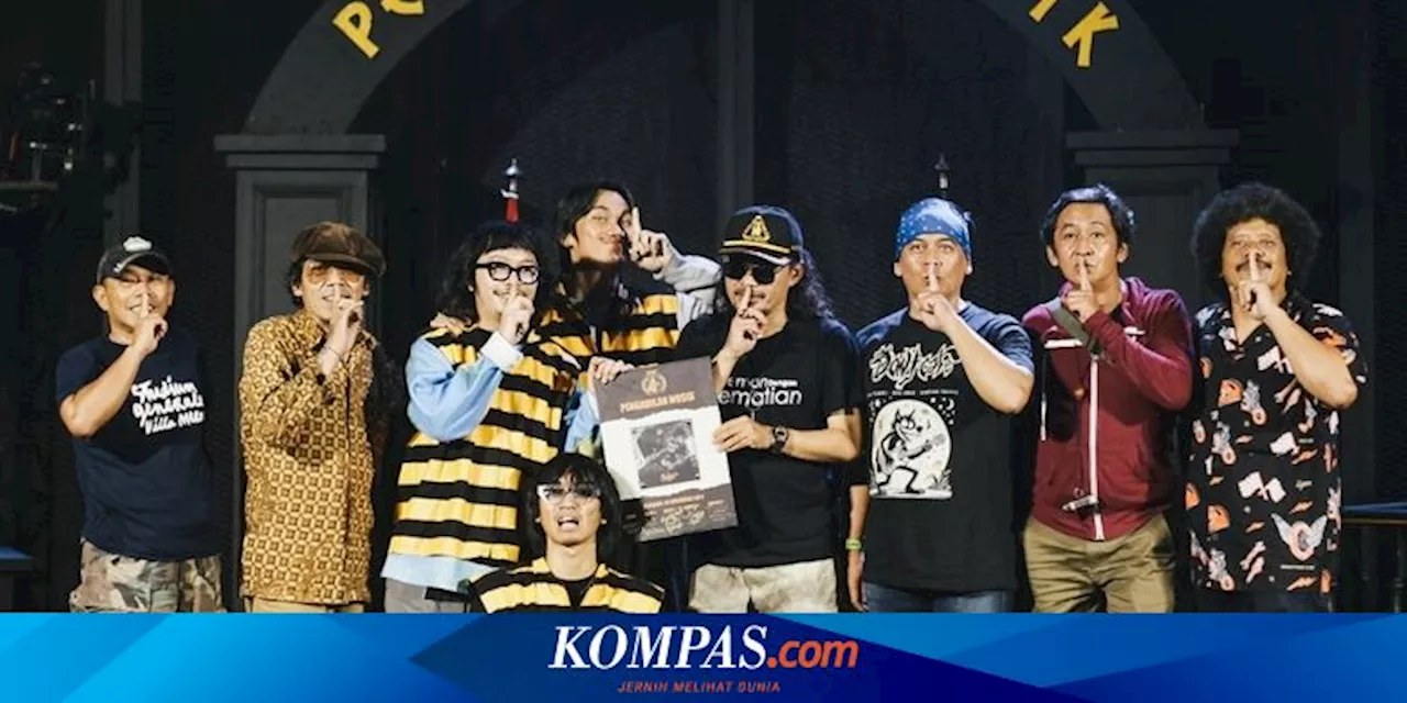 Band Dongker 'Diadili' di DCDC Pengadilan Musik