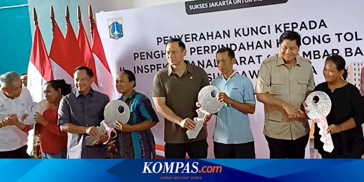 Empat Menteri Hadiri Pemindahan Warga Kolong Tol Angke ke Rusun, AHY: Ini Isu Penting