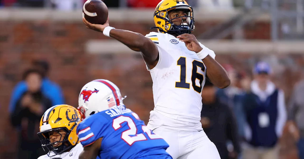 No. 9 SMU beats Cal 38-6. Golden Bears now wait for bowl selections