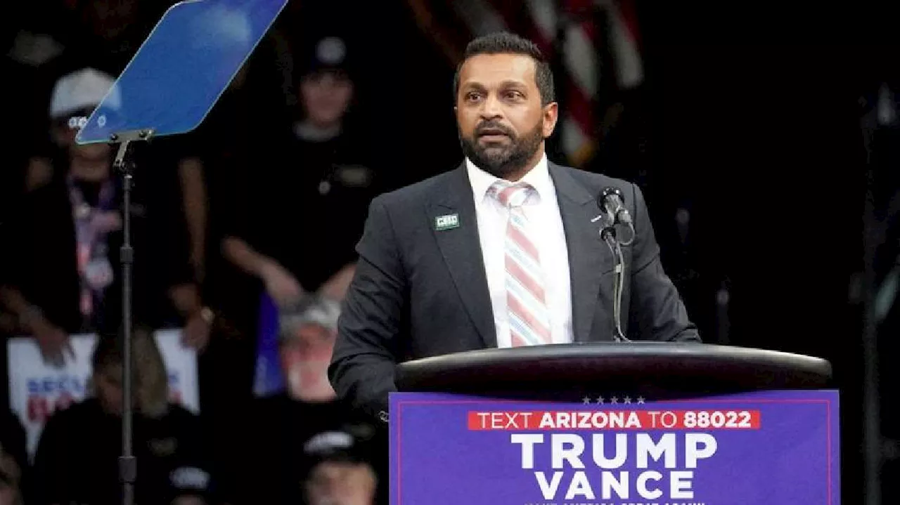 Republican senators offer early support for Trump's FBI pick Kash Patel