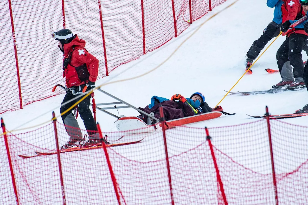 Ski: proche d'une 100e victoire, Shiffrin chute à Killington et renonce au slalom