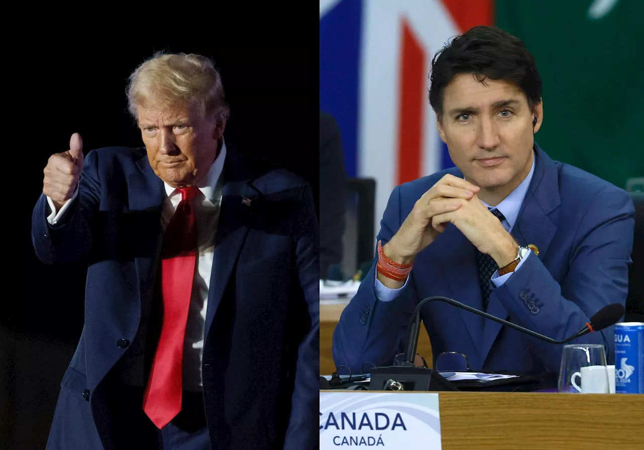 Trump y Trudeau enfrentarán juntos la crisis del fentanilo