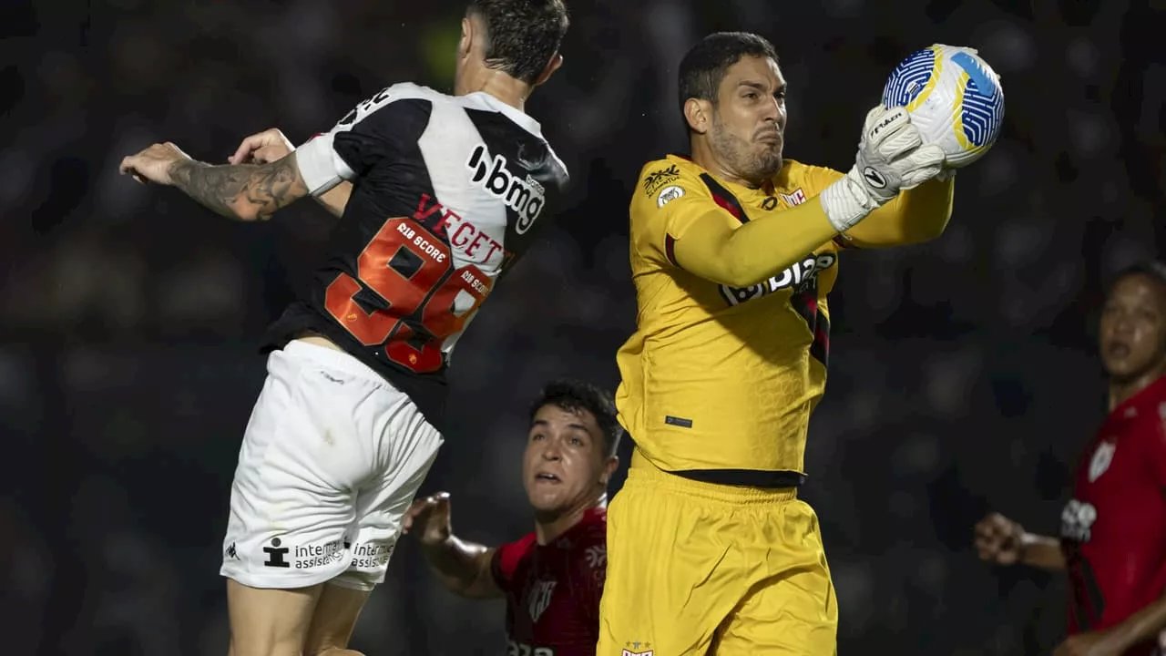 Libertadores Ficará Mais Difícil: Vasco Empata com Atlético-GO por 2x2