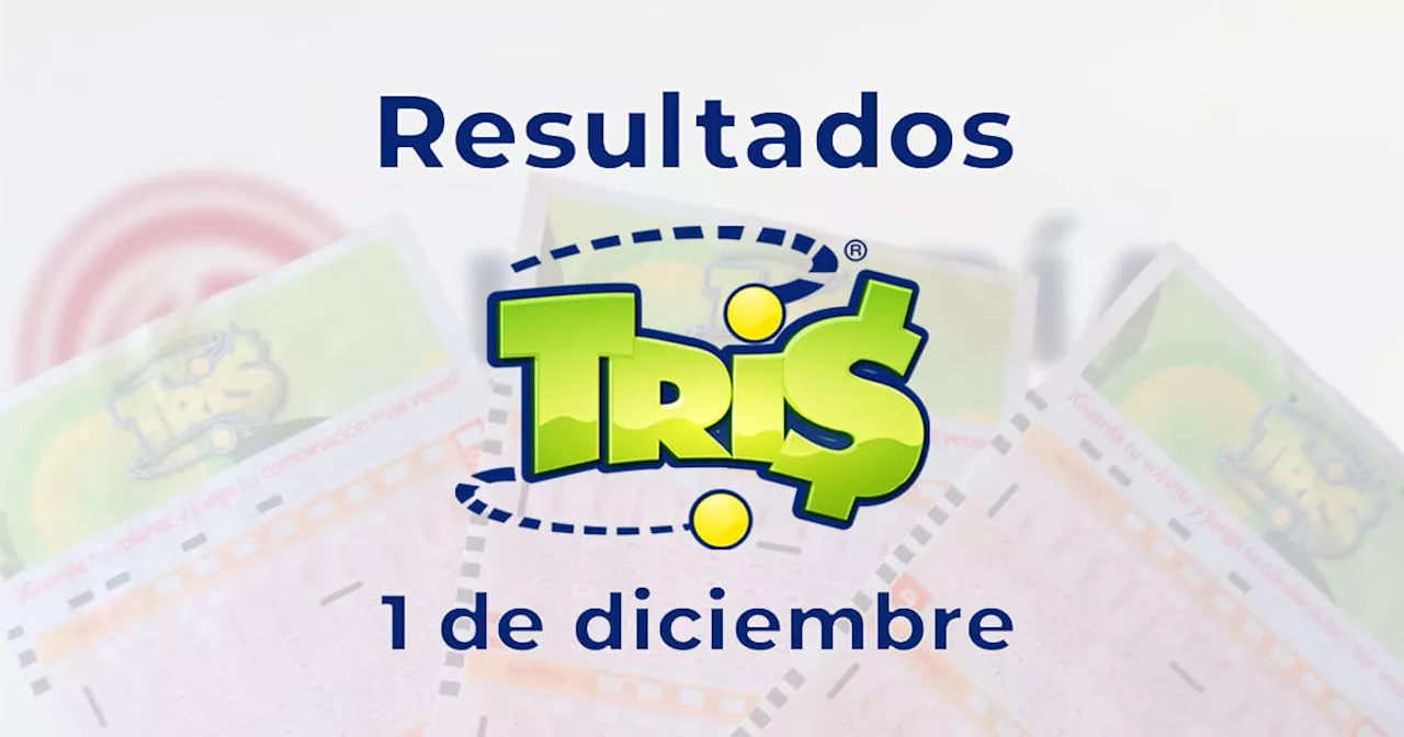 Resultados del Tris de hoy 1 de diciembre del 2024. Ve aquí los números ganadores