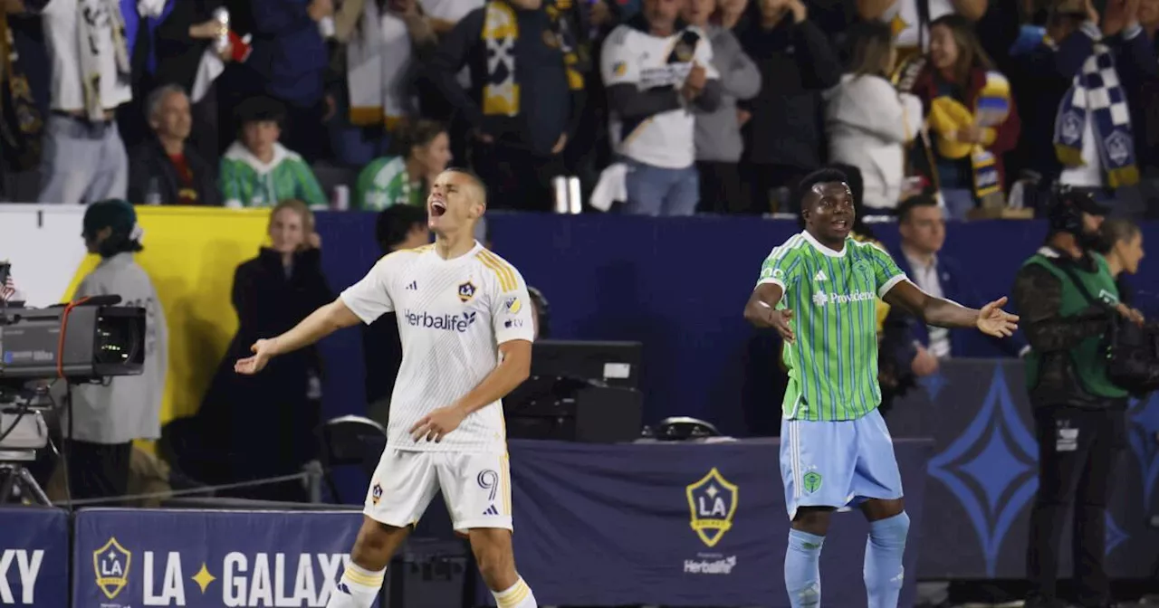 Dejan Joveljic's late goal clinches Galaxy win over Sounders, spot in MLS Cup final