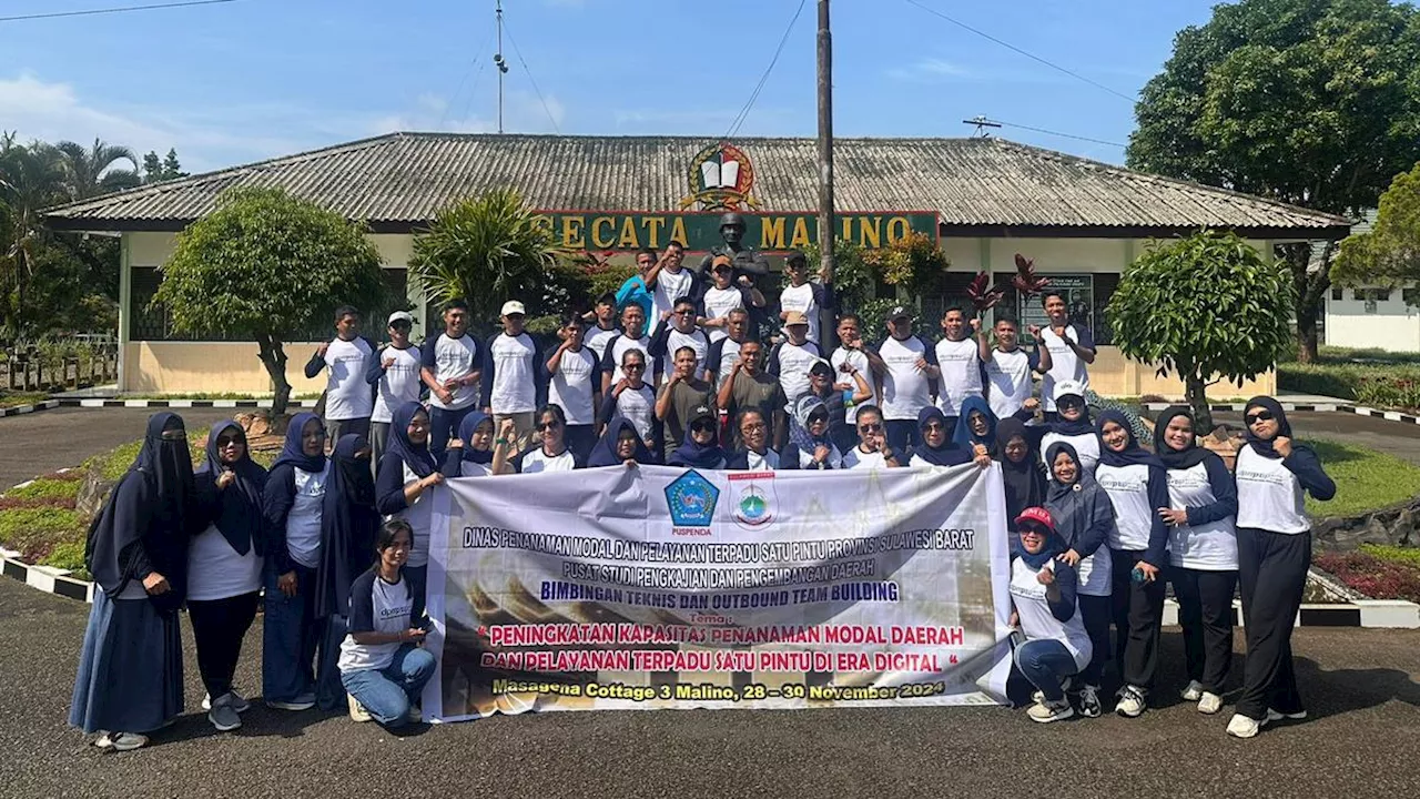 Bimtek dan Outbound Team Building DPMPTSP Sulbar Tingkatkan Kinerja Pemerintahan