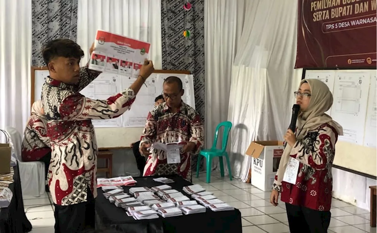 Ada Pemilih Ganda, KPU Kabupaten Sukabumi Lakukan Pemilihan Ulang di Satu TPS