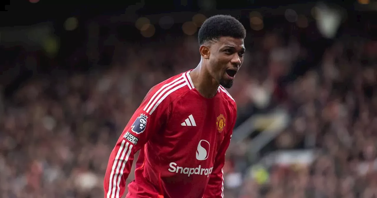 Amad Diallo Shines with Two Assists in Manchester United's 4-0 Thumping of Everton