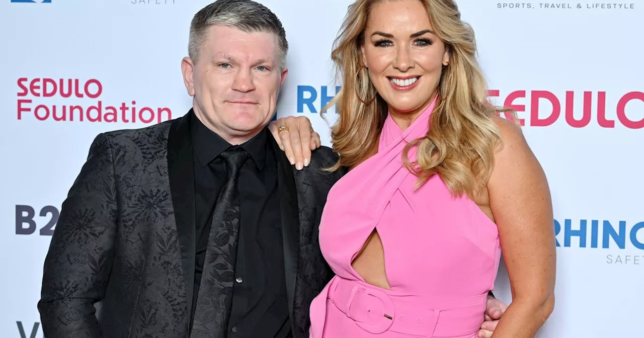 Dancing on Ice stars Ricky Hatton and Claire Sweeney 'split'