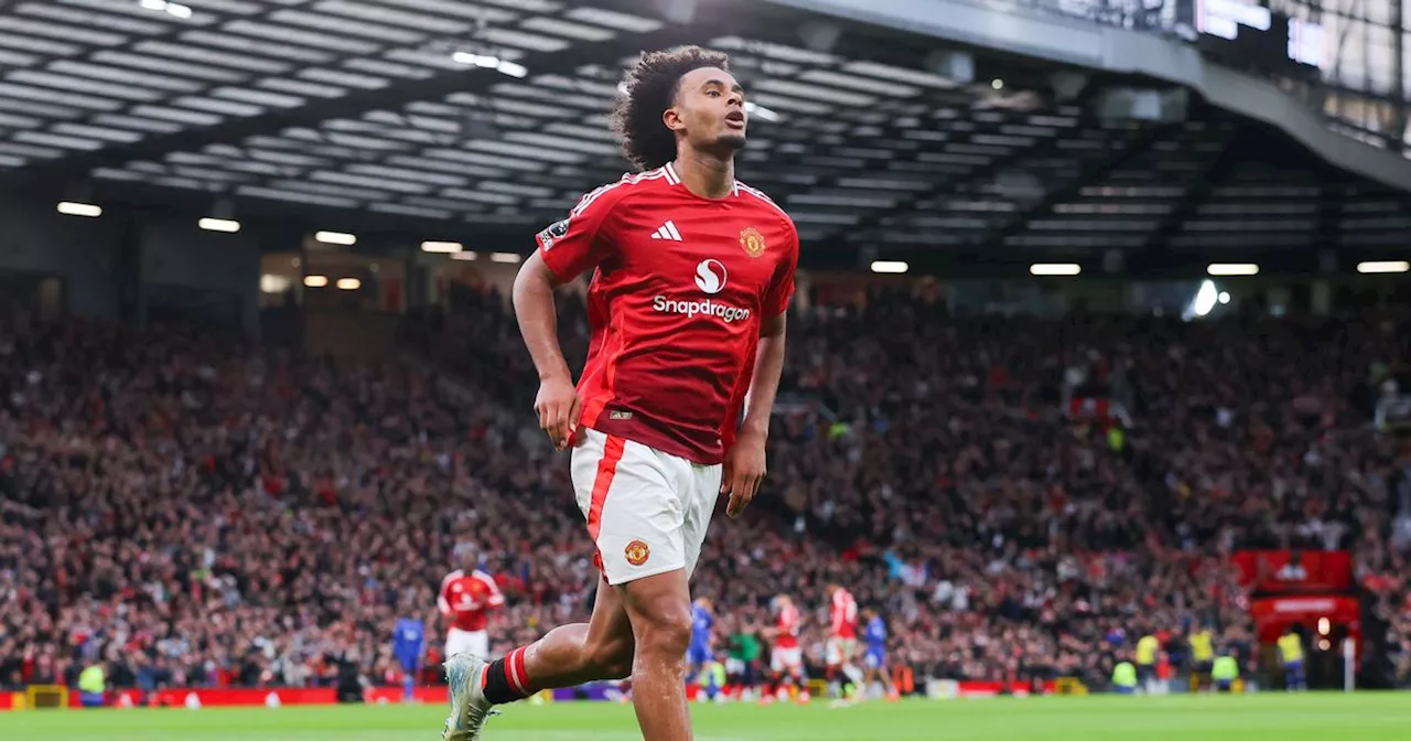 Joshua Zirkzee responds to teammates after Man United redemption vs Everton