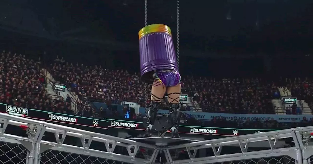 Iyo Sky's Blindfolded Moonsault Thrills at WWE Survivor Series