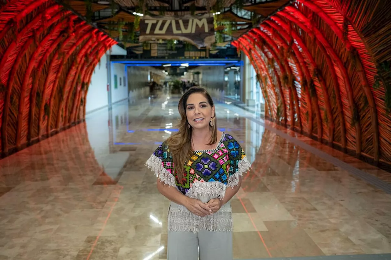 Mara Lezama celebra primer aniversario del Aeropuerto Internacional de Tulum