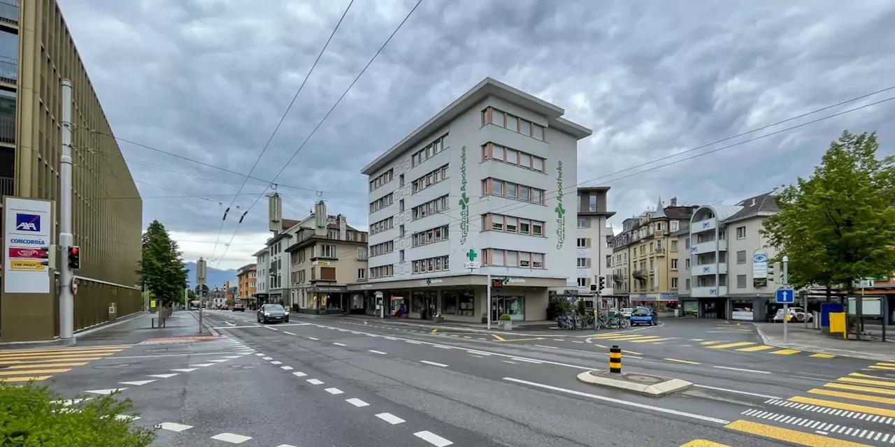 Die Obernauerstrasse in Kriens: Bauarbeiten gehen zügig voran