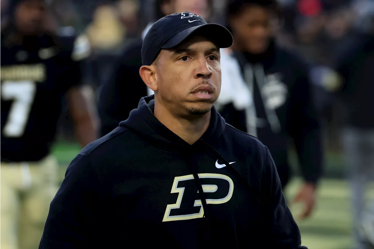 Ryan Walters fired as Purdue football coach: Reports