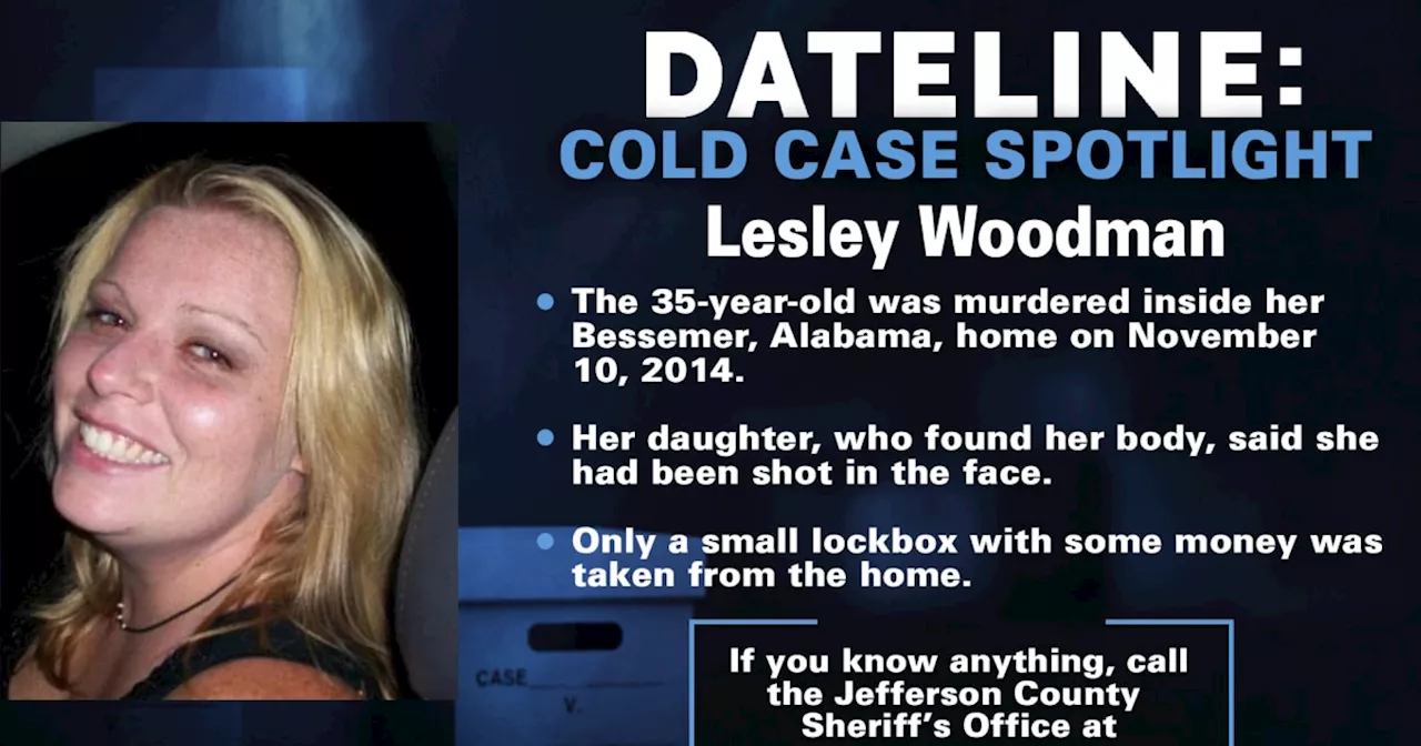 2014 murder of Lesley Woodman in Bessemer, Alabama, unsolved a decade later