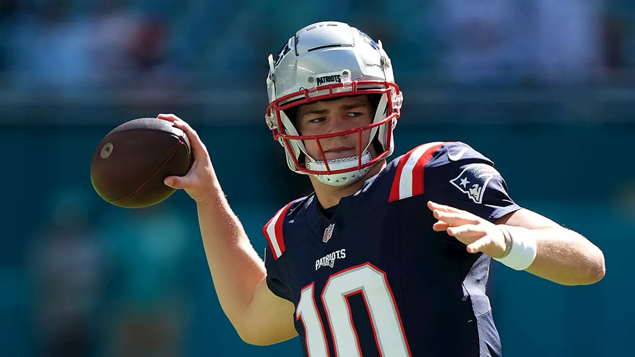 Live updates: Young QBs Maye, Richardson square off in Patriots-Colts