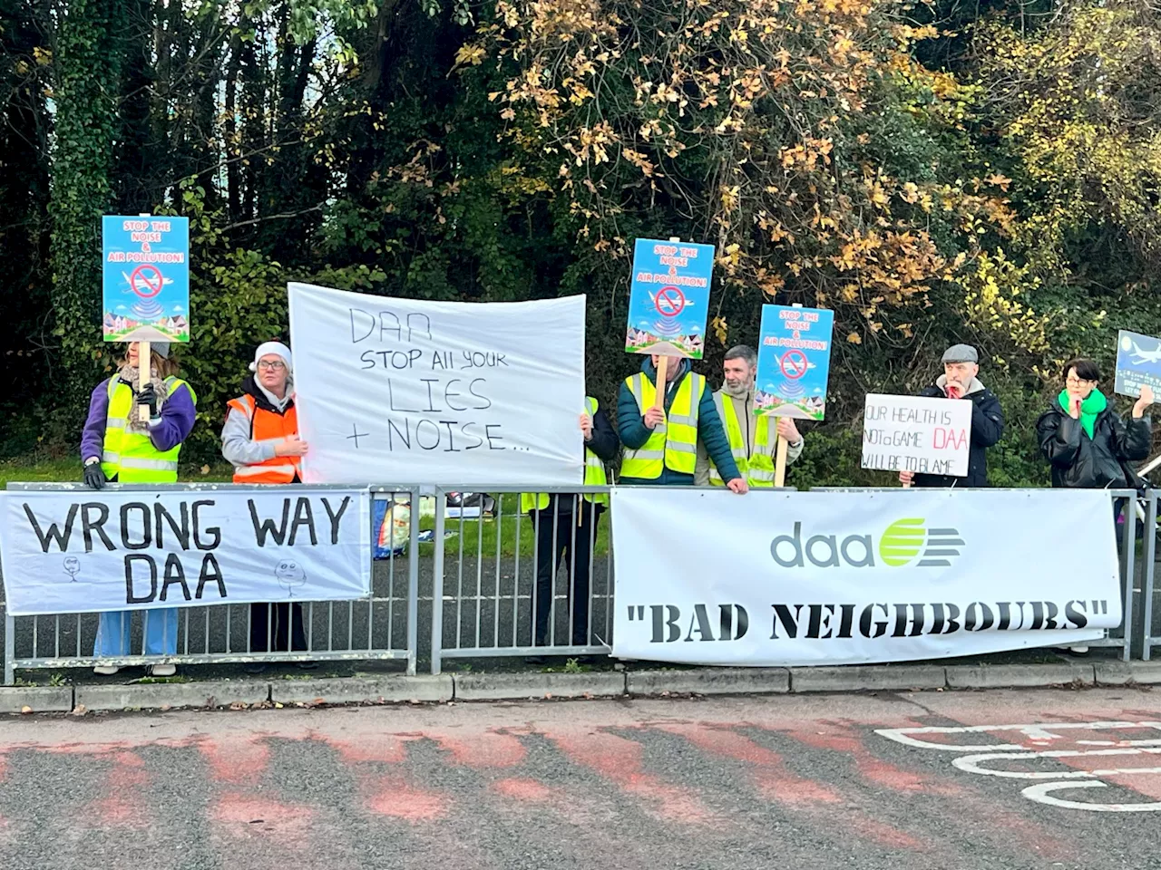 Residents to continue protests over Dublin Airport night flights