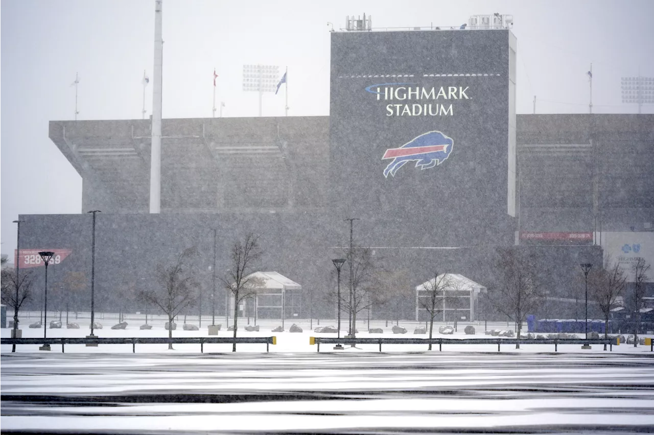 Buffalo Bills Share Video of Heavy Snow at Stadium Ahead of 49ers Game