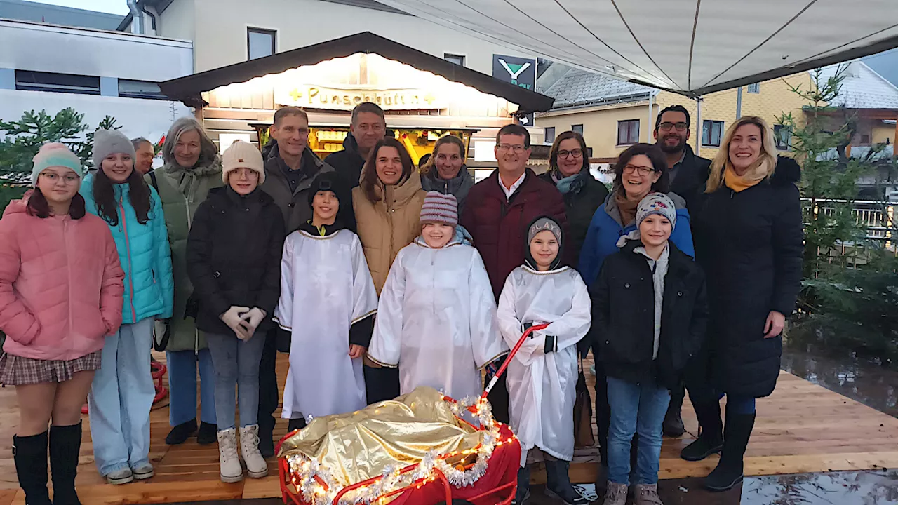 Die Hainfelder Weihnachtsstadt ist eröffnet