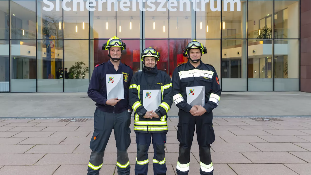 FF Gföhl: Lukas Gießrigl holte Top-Platzierung bei Bewerb