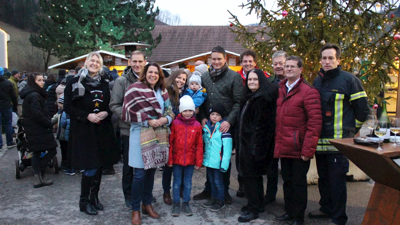 Zöchling Unternehmensgruppe und Wiazhaus Landsthal veranstalten Adventmarkt in Hainfeld