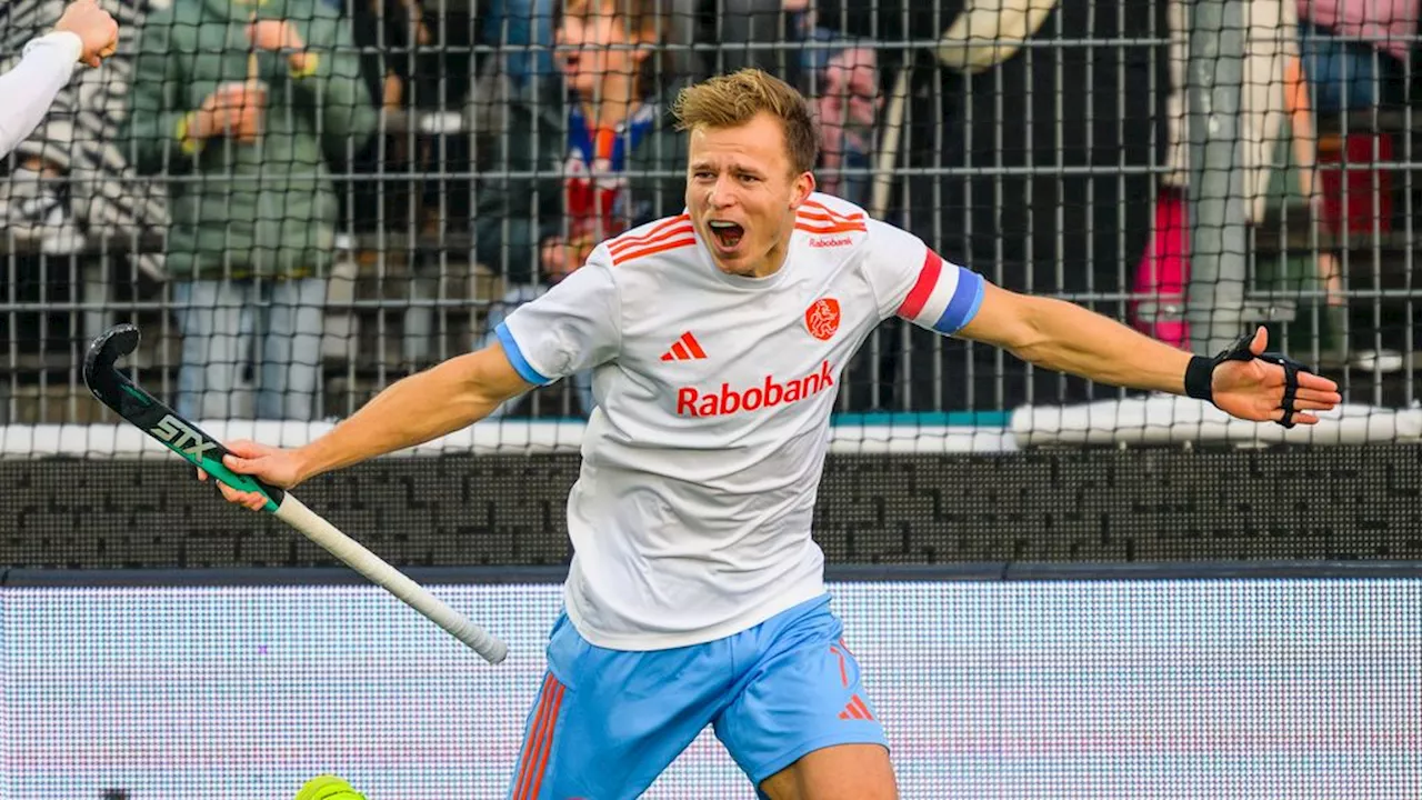 Nederlandse hockeyers winnen ook Pro League-duel met België na shoot-outs