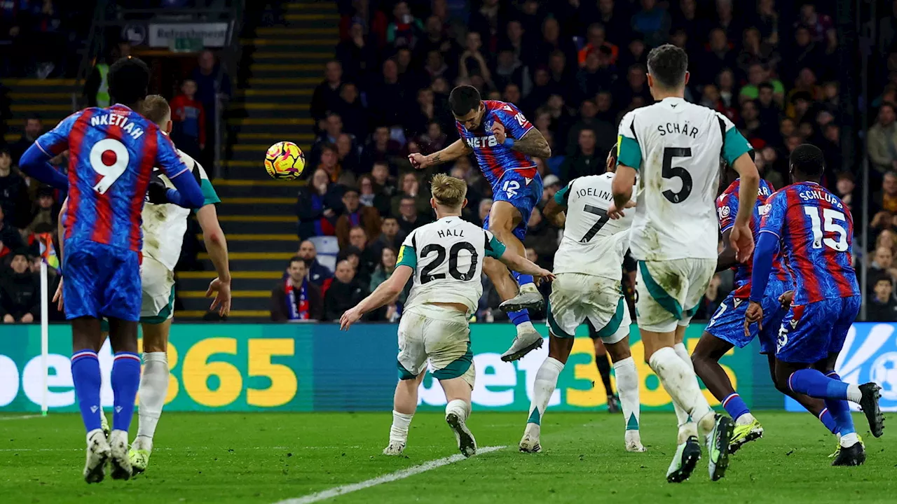 Expected Goals stats tell the very real story after Crystal Palace 1 Newcastle 1