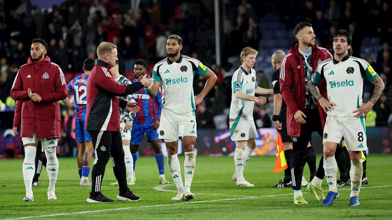 Newcastle United's Heartbreaking Equalizer in Match Against Crystal Palace