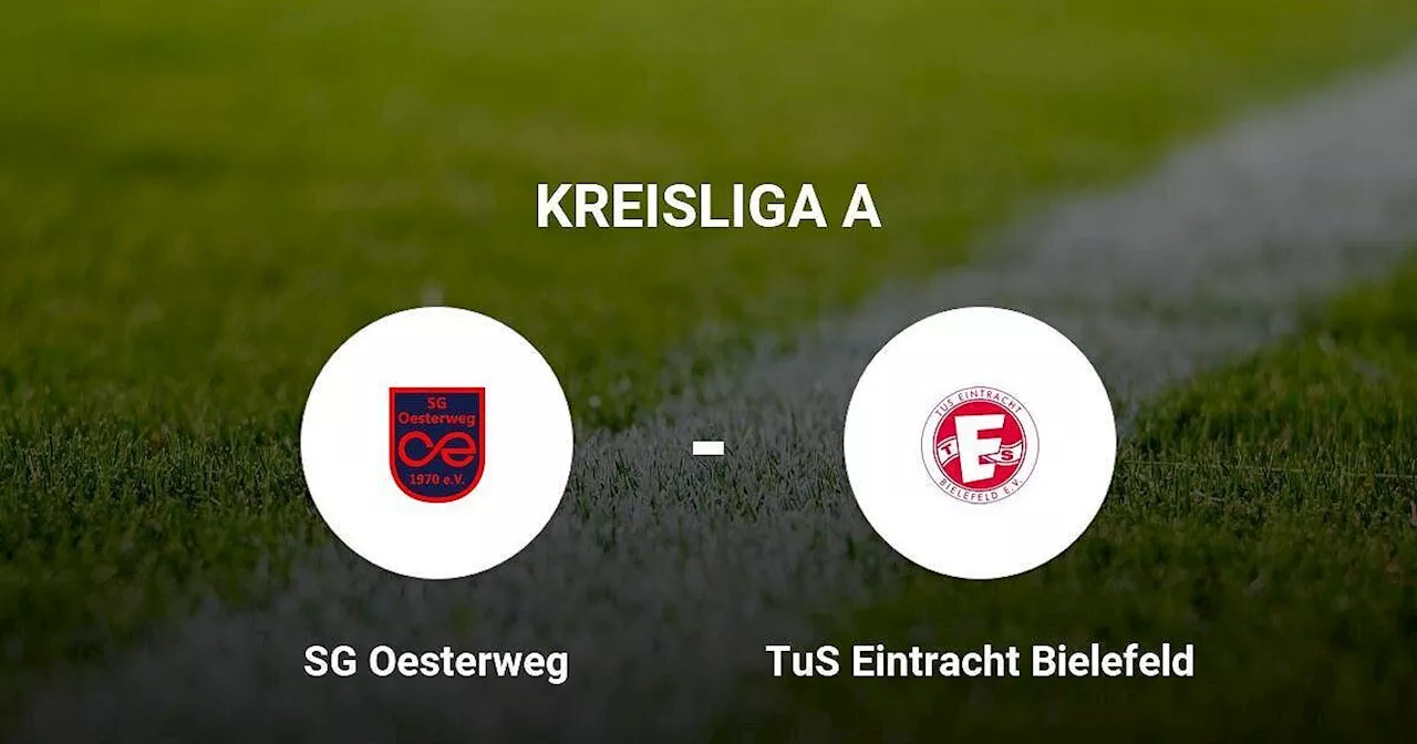 Heimsieg für SG Oesterweg gegen TuS Eintracht Bielefeld