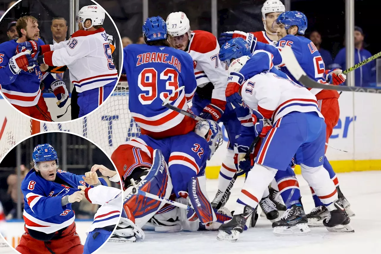 Rangers finally started showing fight after stretch of lousy hockey