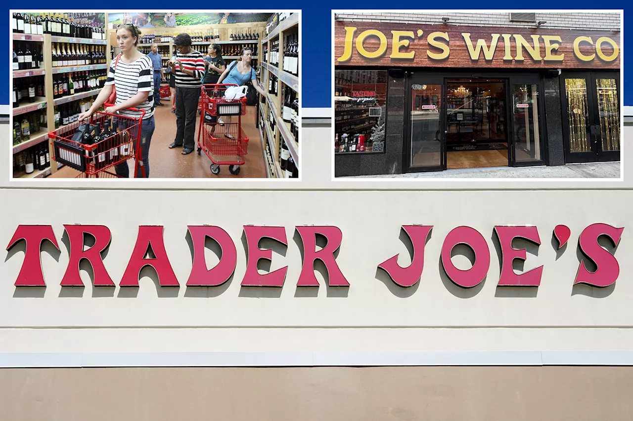 Trader Joe's in legal tiff with NYC wine shop over the name 'Joe'