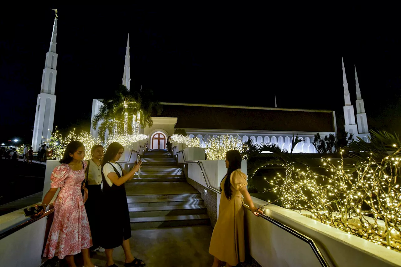 Manila Temple Lights Up for Christmas: LDS Church Aims to 'Light the World'