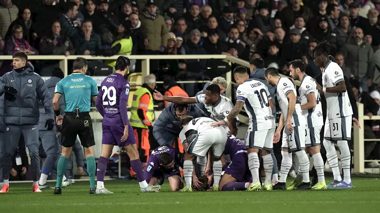 Terrible Image en Serie A: Le Match Fiorentina-Inter Interrompu Après le Malaise d'Edoardo Bove