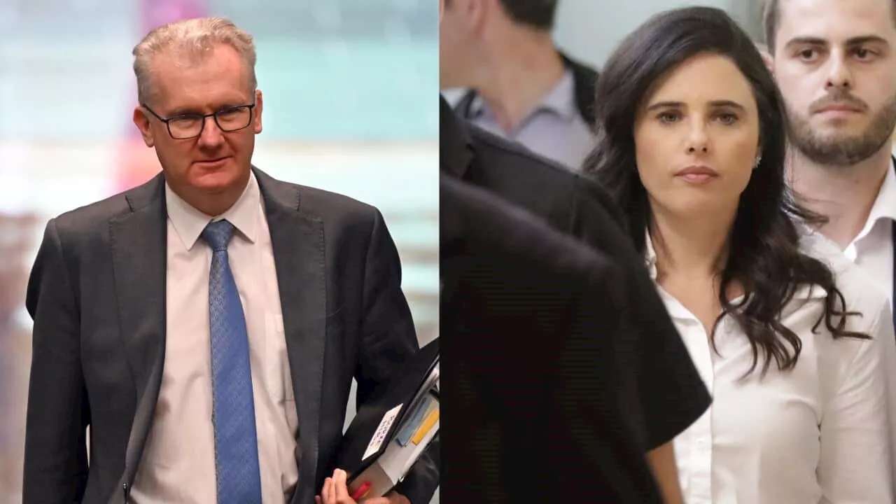 Former Israeli minister Ayelet Shaked was denied a visa 'to stop hatred', Tony Burke says